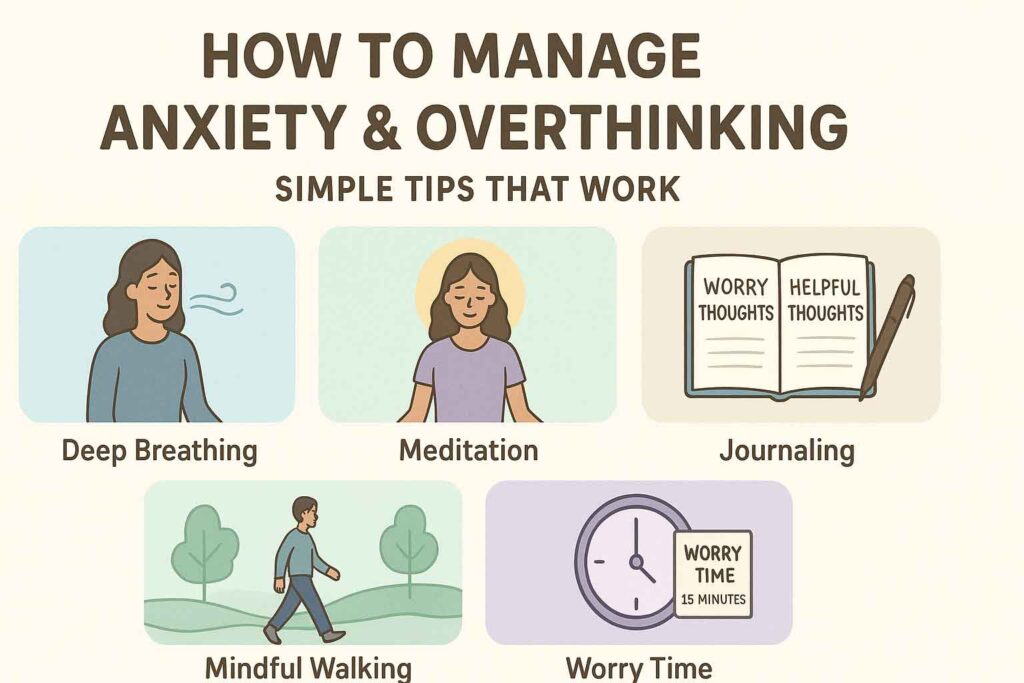 How to Manage Anxiety and Overthinking